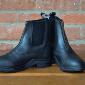 Hy Equestrian Wax Leather Zip Boot Adults