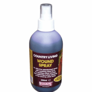 An effective disinfectant spray, with soothing Aloe Vera, for treating minor wounds and deterring further pecking of the area by other birds.