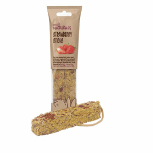 A wonderfully tasty treat, full of healthy and natural ingredients, for all Small Animals. These hard baked
sticks make your pet work for their treat, keeping them stimulated for days, or why not hand-feed: they will love it.