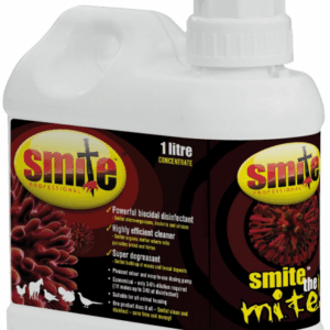 Highly efficient cleaner.
Super degreasing.
Pleasant odour and easy to use dosing pump.
Suitable for all animal housing.