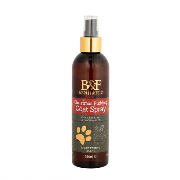 Benji & Flo Christmas Pudding Coat Spray