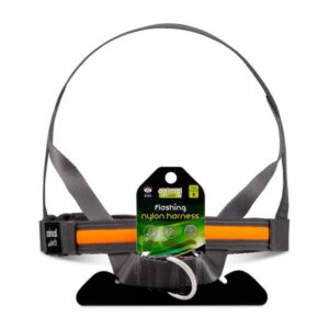 Animal Instincts Flashing Safety USB Nylon Harness