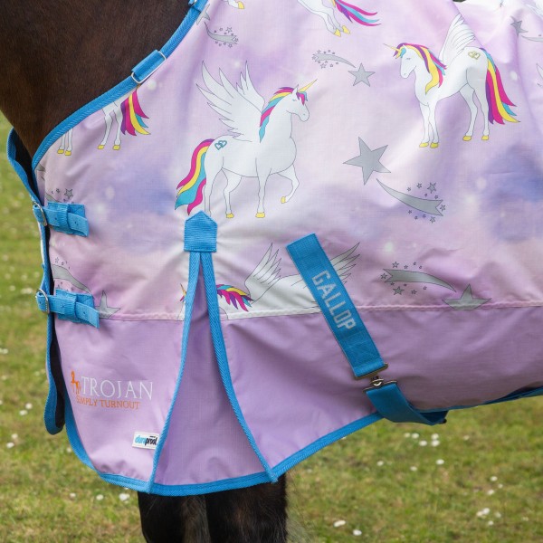 Gallop Trojan 'Pegacorn' Lightweight Turnout - Image 3