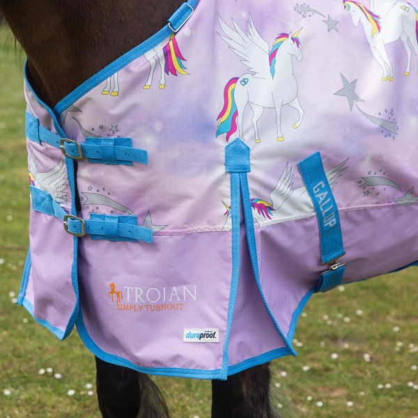 Gallop Trojan 'Pegacorn' Lightweight Turnout