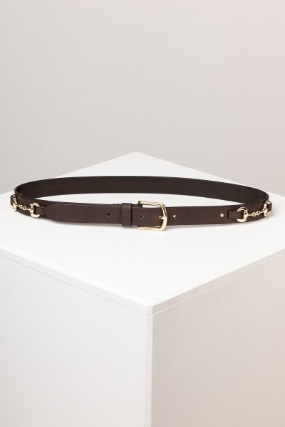 Rydale Ladies Snaffle Belt Waxy Brown