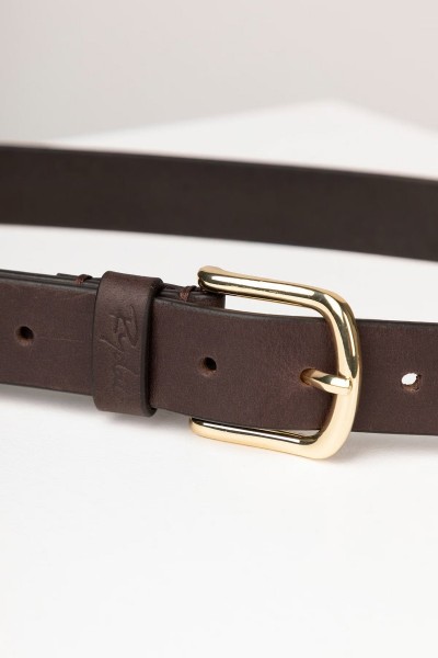 Rydale Ladies Snaffle Belt Waxy Brown - Image 4