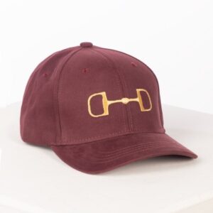 Rydale Snaffle Baseball Cap Wine