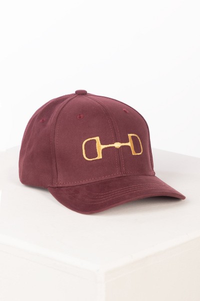 Rydale Snaffle Baseball Cap Wine