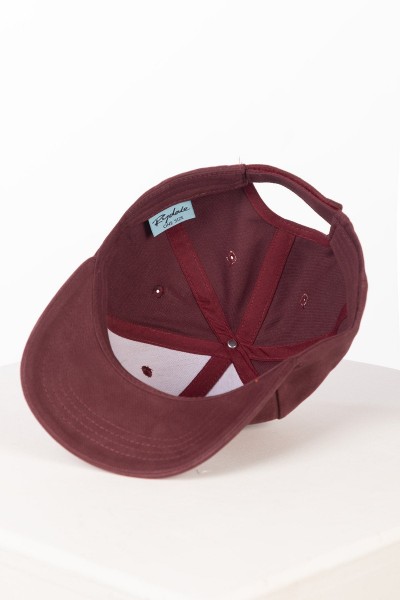 Rydale Snaffle Baseball Cap Wine - Image 4
