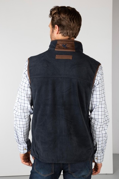 Rydale Men's Premium Fleece Waistcoat Huggate Ink - Image 3