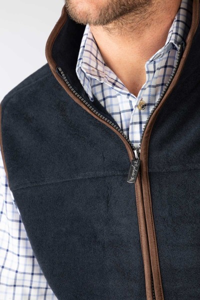 Rydale Men's Premium Fleece Waistcoat Huggate Ink - Image 6