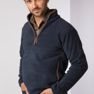 Rydale Men's Overhead Fleece Huggate- Ink