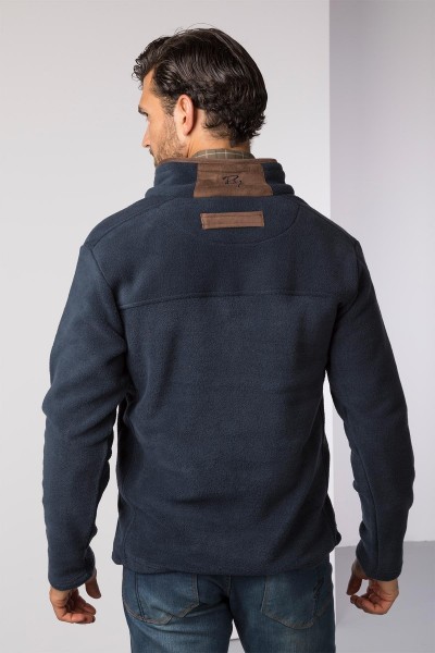 Rydale Men's Overhead Fleece Huggate- Ink - Image 3