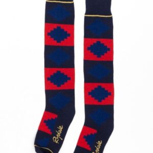 Rydale Ladies Polo Knee Length Socks Navy