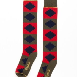 Rydale Ladies Polo Knee Length Socks Olive