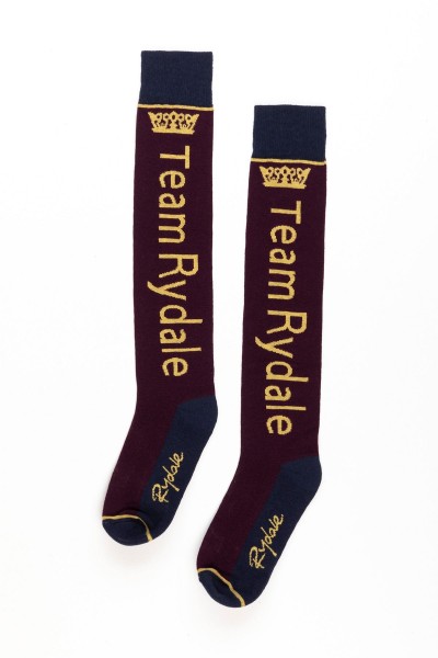 Ladies Team Rydale Knee Length Socks Berry