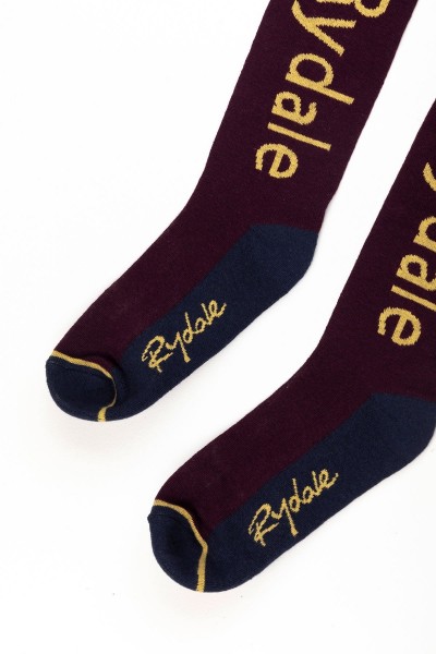 Ladies Team Rydale Knee Length Socks Berry - Image 4