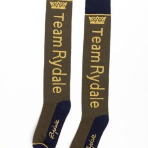 Ladies Team Rydale Knee Length Socks Olive
