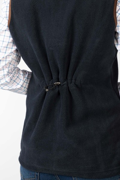 Rydale Ladies Premium Fleece Waistcoat Huggate Ink - Image 6