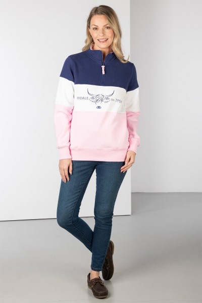 Rydale Ladies Sweatshirt Byland Cow Denim - Image 4