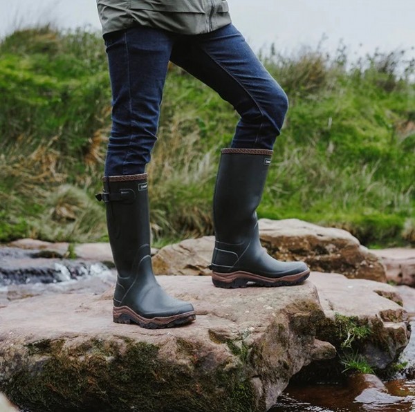 Cotswold Compass Wellington Boots Green - Image 2