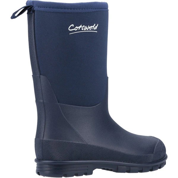 Cotswold Junior Hilly Neoprene Boots Navy - Image 3
