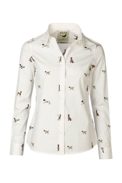 Rydale Ladies Printed Shirt Wistow II Country Dog - Image 6