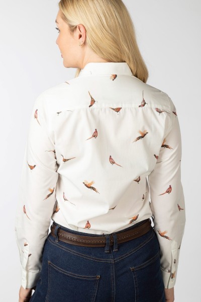 Rydale Ladies Printed Shirt Wistow II Pheasant - Image 4