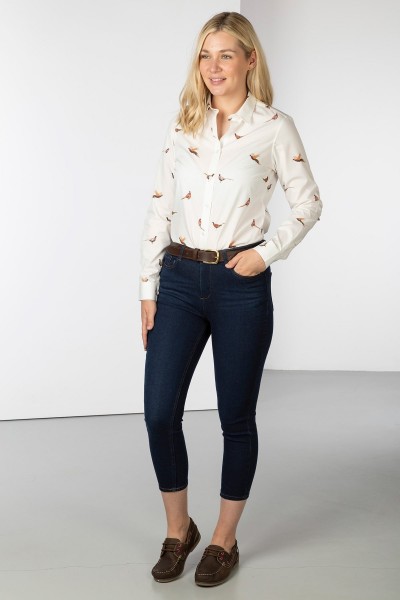 Rydale Ladies Printed Shirt Wistow II Pheasant - Image 5