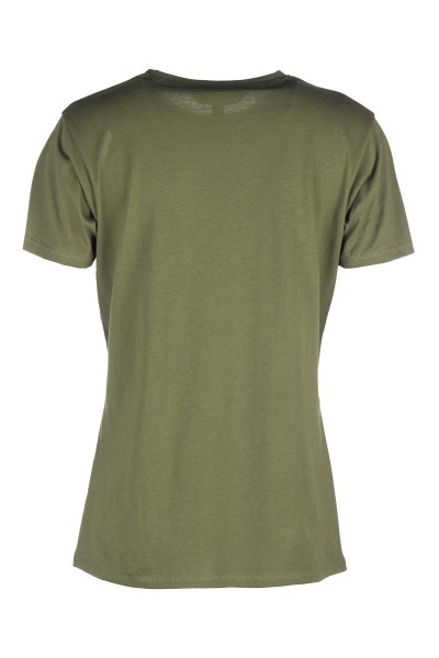 Rydale Ladies Highland Cow T-Shirt- Kirby- Olive - Image 3