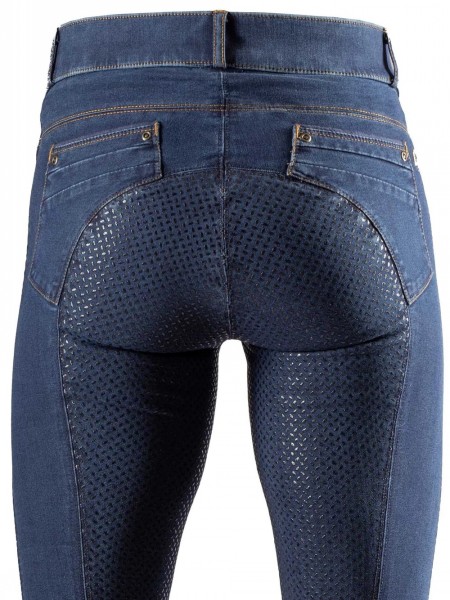 Agaso Denim Breeches- Blue - Image 7