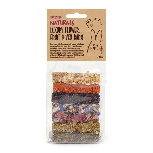 Rosewood Naturals Luxury Flower Fruit & Veg Bars
