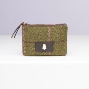 Rydale Ladies Tweed Coin Purse Helmsley Dark Green