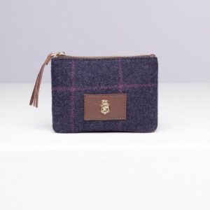 Rydale Ladies Tweed Coin Purse Helmsley Navy