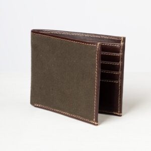 Rydale Men's Canvas Bifold Wallet Sledmere Brown