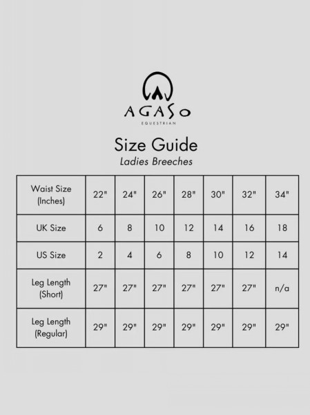 Agaso Cambridge Compitition Breeches Beige - Image 2